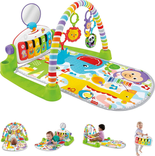 Baby Playmat Deluxe Kick & Play Piano Gym - Plush Baby Mart