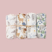 4PC Muslin Swaddle Blankets