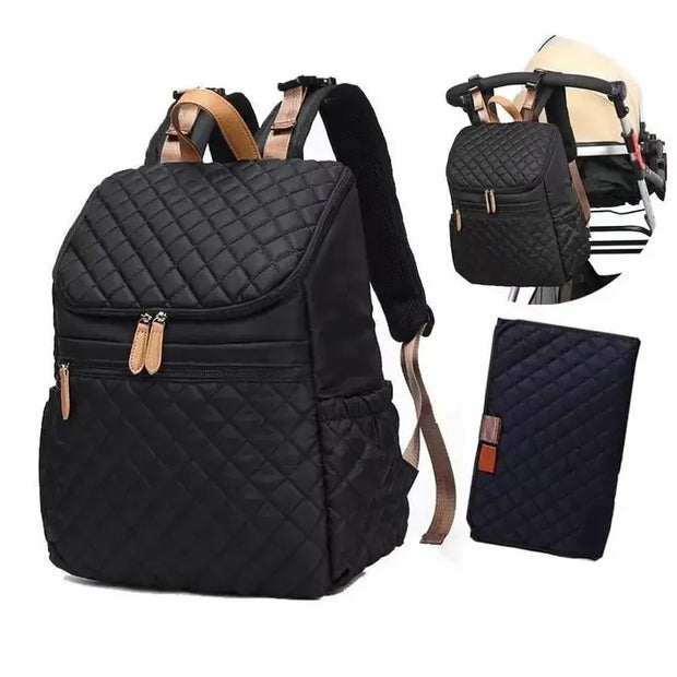 Multifunctional Backpack Diaper Bag