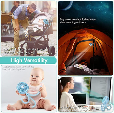 Flexible Tripod Stroller Fan - Plush Baby Mart