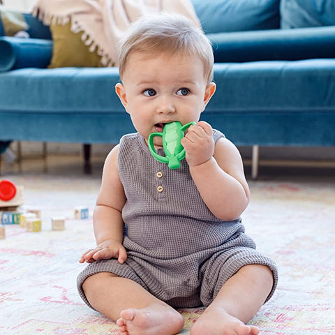 Textured Silicone Teether - Plush Baby Mart