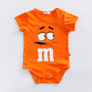 M&M Style Infant Onesie - Plush Baby Mart