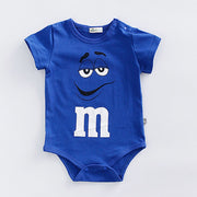 M&M Style Infant Onesie - Plush Baby Mart