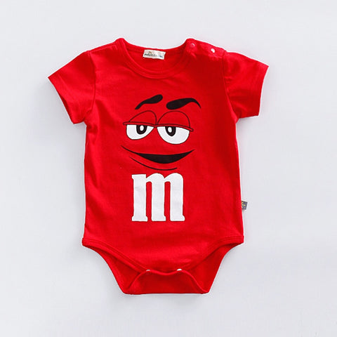 M&M Style Infant Onesie - Plush Baby Mart