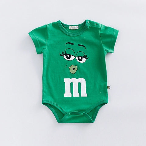 M&M Style Infant Onesie - Plush Baby Mart