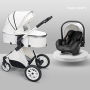 Luxury 3 in 1 Baby Stroller - Plush Baby Mart