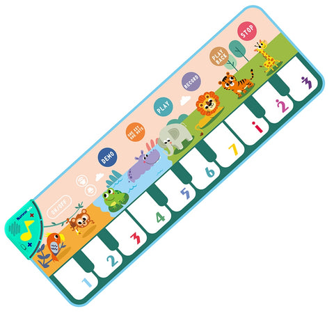 Musical Floor Piano Mat - Plush Baby Mart