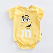 M&M Style Infant Onesie - Plush Baby Mart