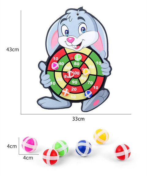 Animal Sticky Ball Dart Board - Plush Baby Mart