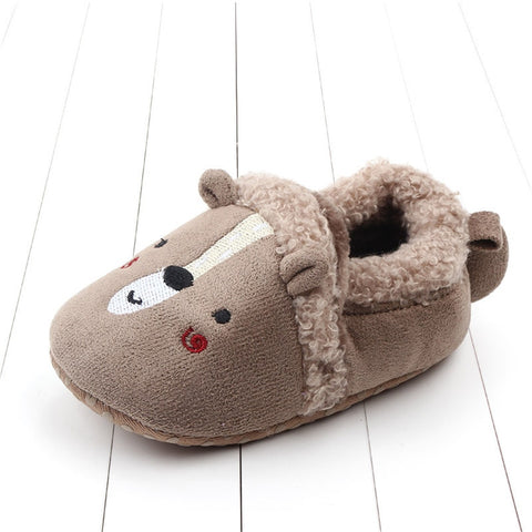 Anti-slip Baby Slippers - Plush Baby Mart