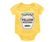 Ketchup & Mustard Onesie - Plush Baby Mart