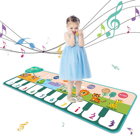 Musical Floor Piano Mat - Plush Baby Mart