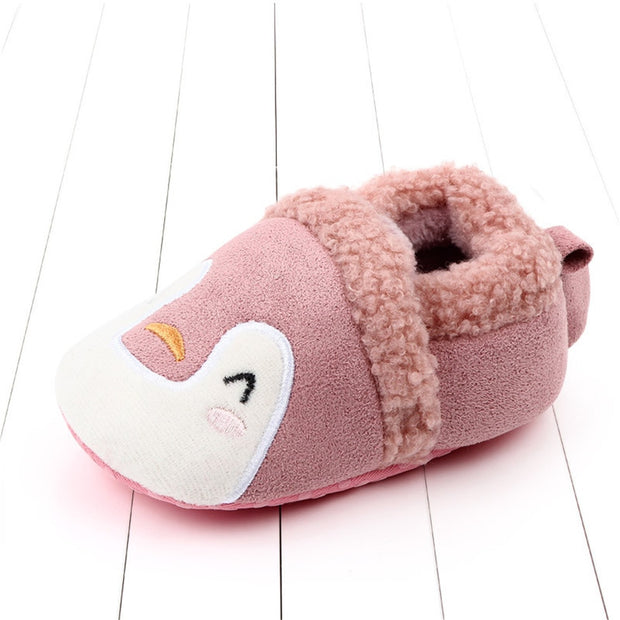 Anti-slip Baby Slippers - Plush Baby Mart