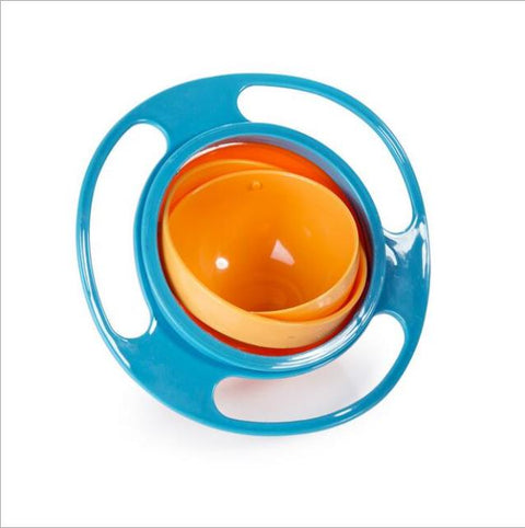 Spill-Proof Baby Gyro Bowl Dish - Plush Baby Mart