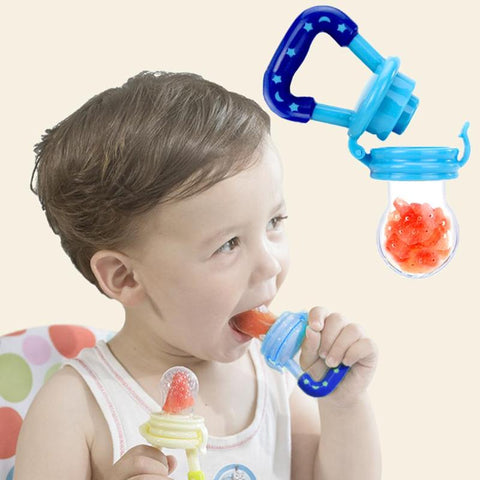 Baby Food Feeder Pacifier - Plush Baby Mart