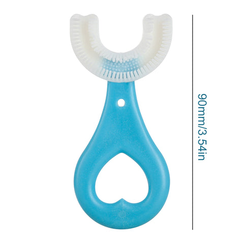 U-shaped Kids Toothbrush - Plush Baby Mart